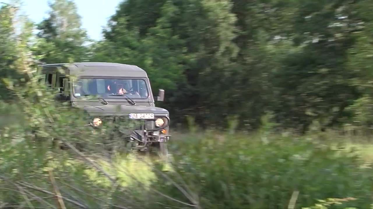 Pożar na poligonie w Drawsku Pomorskim podczas ćwiczeń NATO