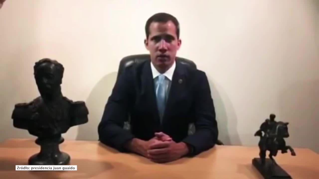 “Maduro nie ma ani poparcia, ani szacunku wojska”. Orędzie J. Guaido do Wenezuelczyków