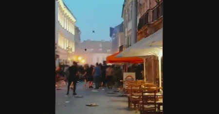 Polscy chuligani zdemolowali Bratysławę. “To było jak tsunami”