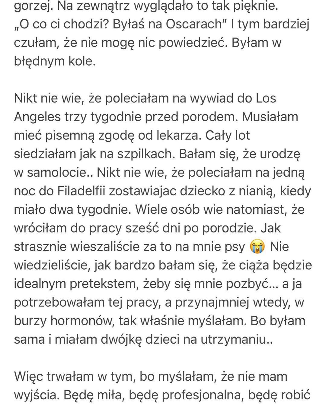 Anna Wendzikowska o mobbingu