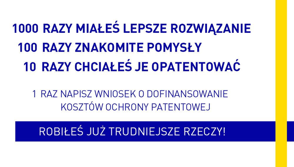 Patent na cenny pomysł