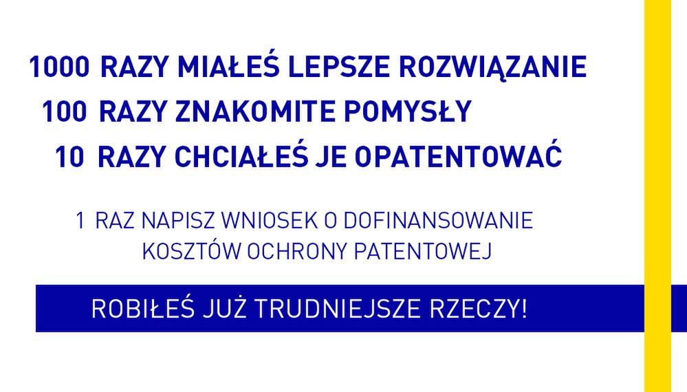 Patent na cenny pomysł