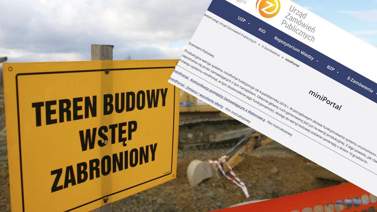 Nie udało się na czas zbudować systemu e-Zamówień. Dlatego przetargi przechodzą przez tymczasową platformę.