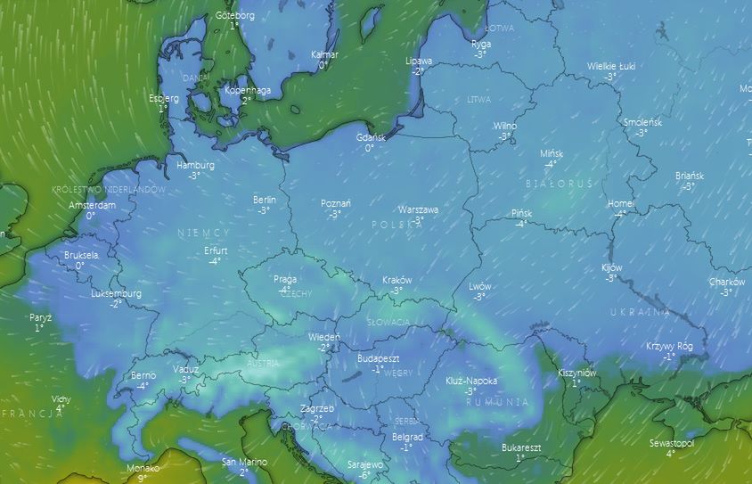 Pogoda. Na Podhale wróciła zima, ale przed nami dużo słońca