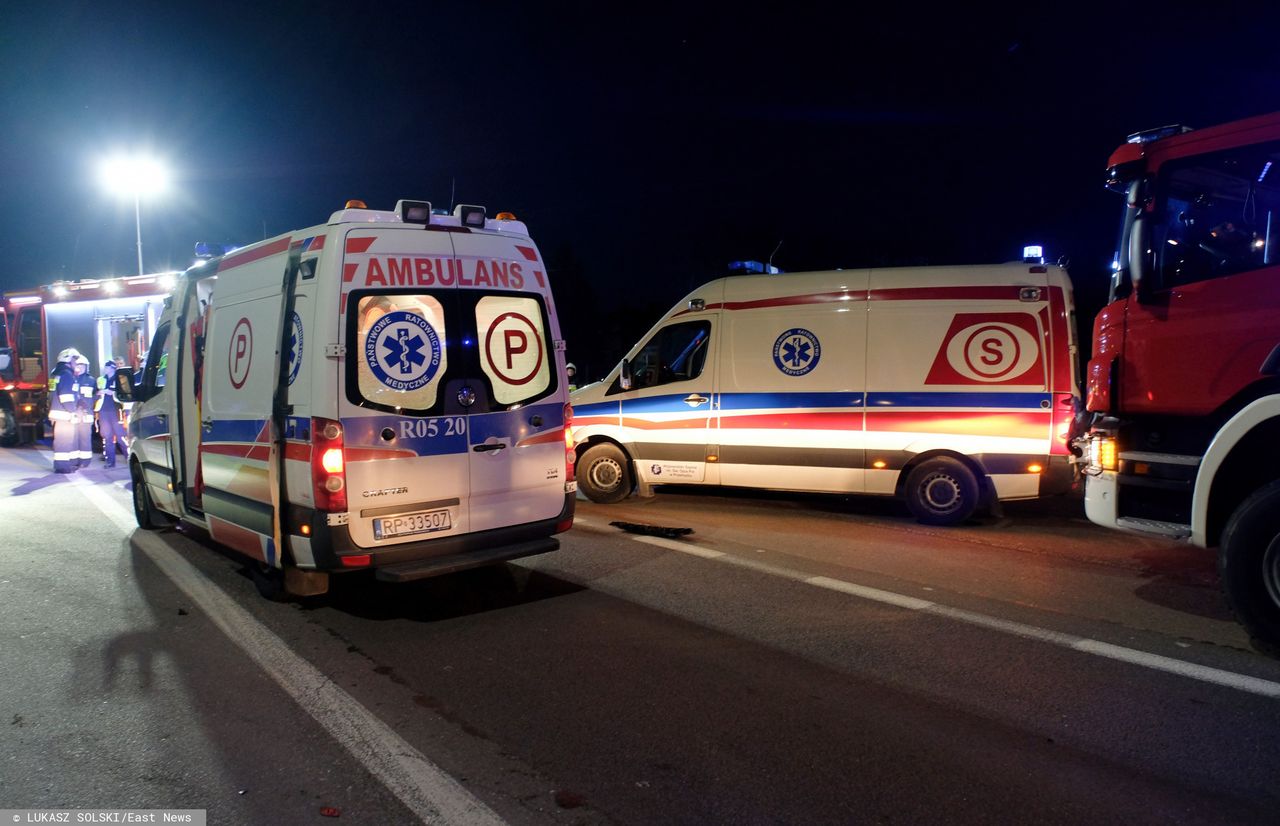 Gostyń. Potężne uderzenie. Ciało leżało 30 metrów od miejsca wypadku