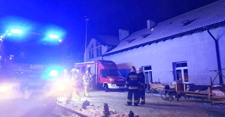 Chojnice. Straż: budynek nie ma sygnalizacji pożarowej, a drzwi były zamknięte