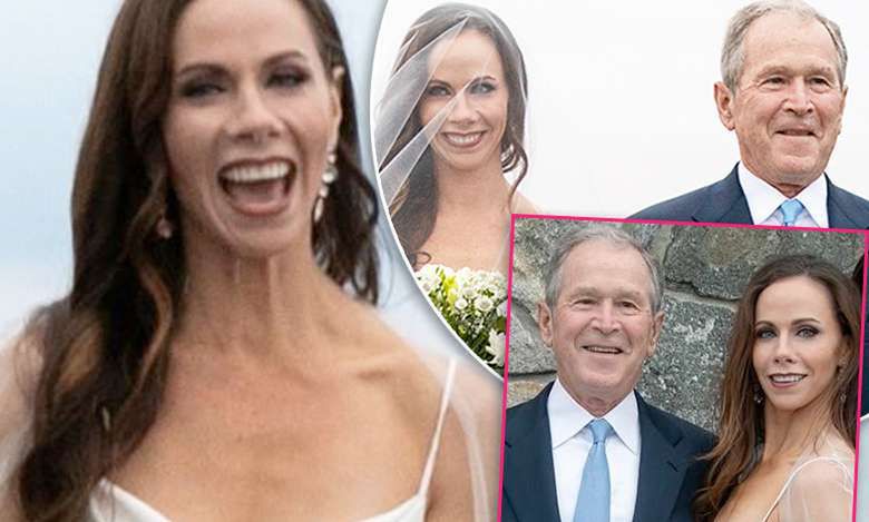 Piękna córka George'a W. Busha wzięła cichy ślub! Do sieci trafiła jej cała ślubna sesja w zjawiskowej sukni!