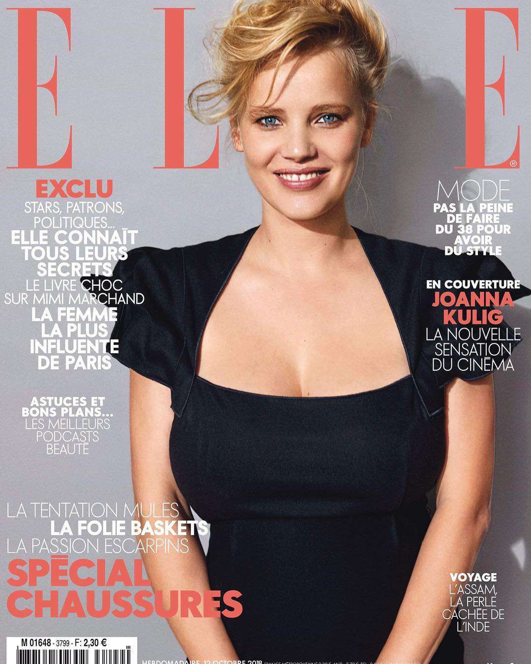 Joanna Kulig na okładce francuskiego ELLE