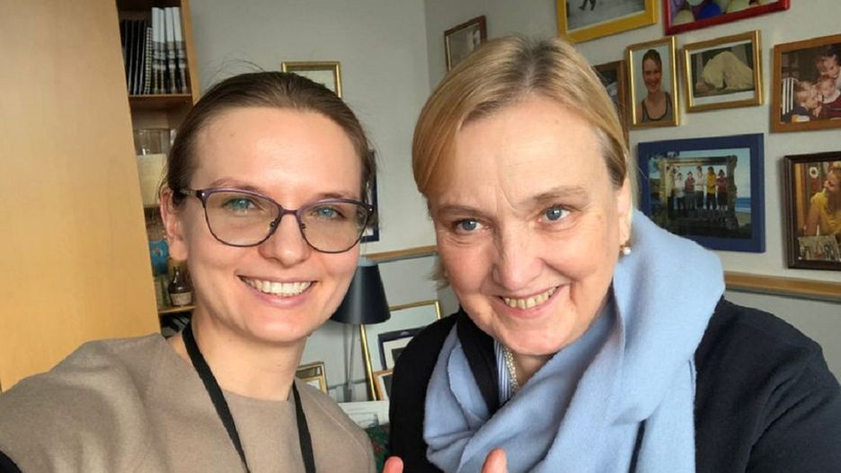 Ludmiła Kozłowska i Róża Thun