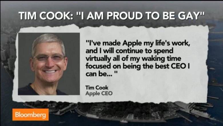 Tim Cook, szef Apple jest gejem! Właśnie ogłosił swój comming out