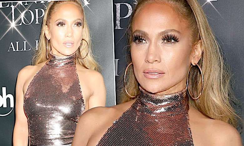 Zabójczo seksowna Jennifer Lopez w swoim złotym kombinezonie powaliła na kolana całe Las Vegas! Ale ciało!