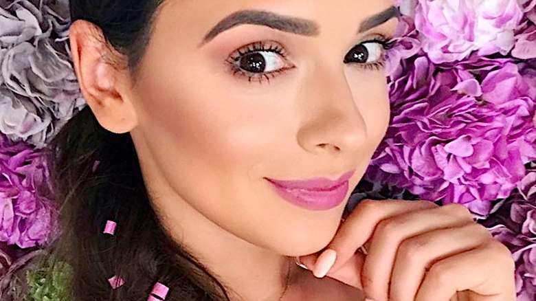 Klaudia Halejcio bez makijażu