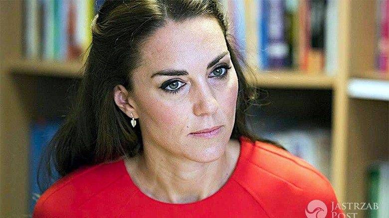 Księżna Kate smutna