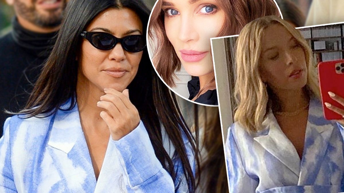 Kourtney Kardashian i Ewa Chodakowska