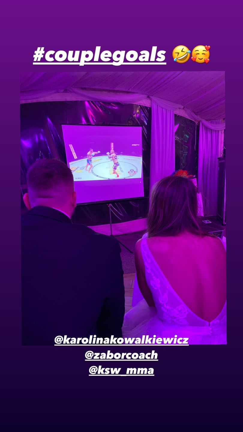 Karolina Kowalkiewicz wzięła ślub