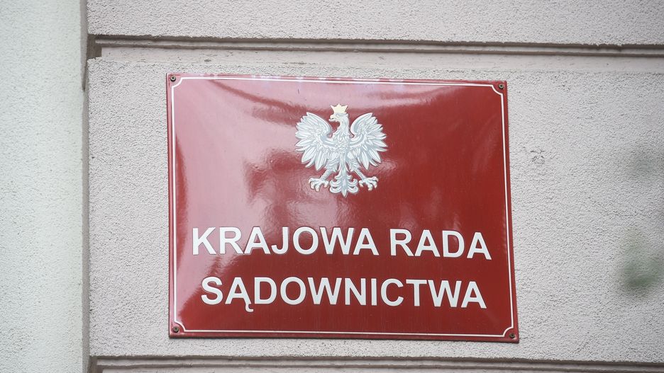 Budynek Krajowej Rady Sądownictwa w Warszawie.