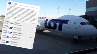 Znany biznesmen krytykuje LOT. "To jest absolutne dno"