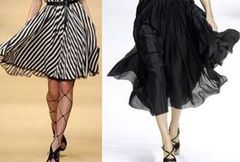 Falująca spódnica - najnowszy trend!