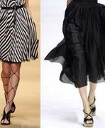 Falująca spódnica - najnowszy trend!