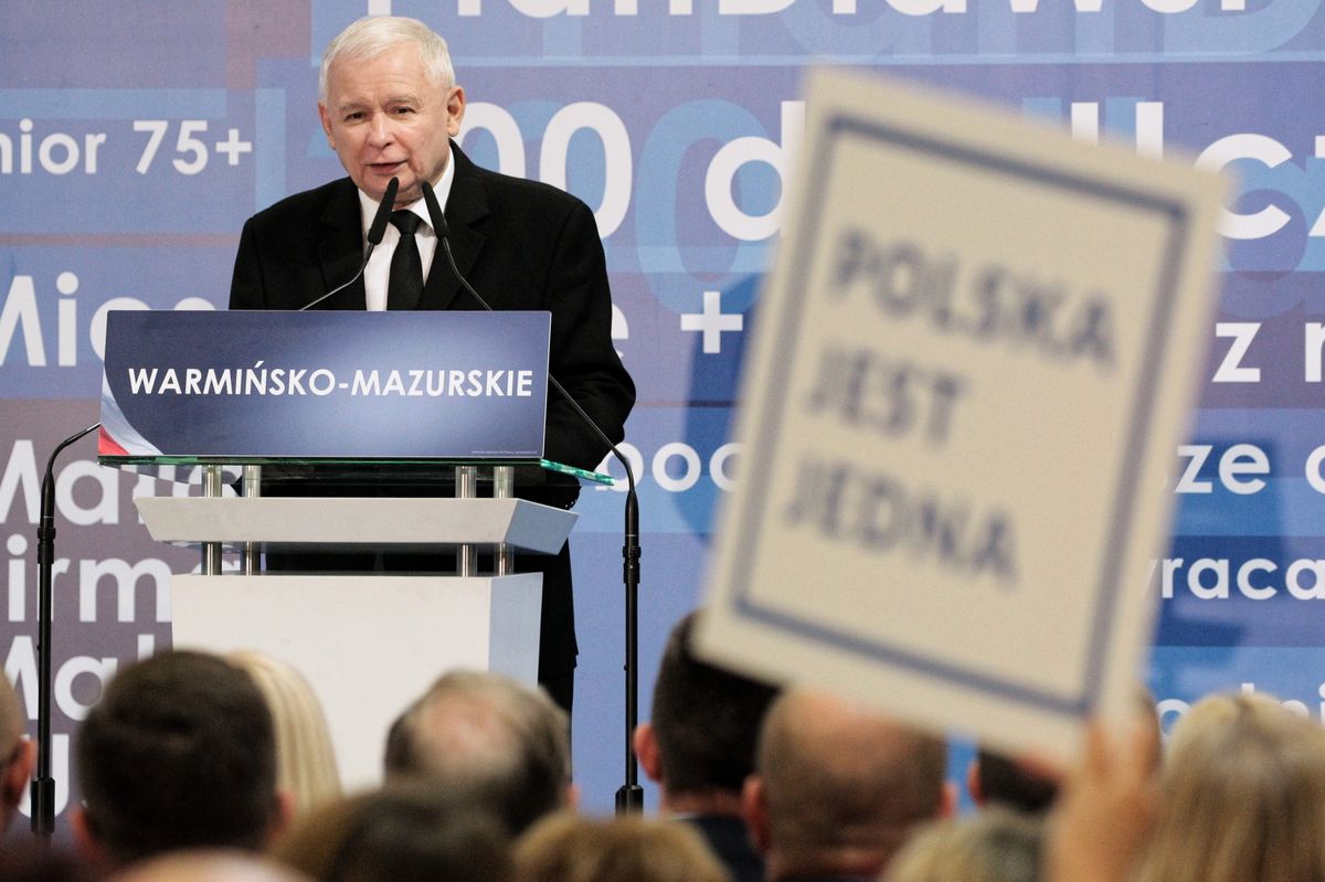 Jarosław Kaczyński mówił o ojkofobii. Większość chce przeprosin