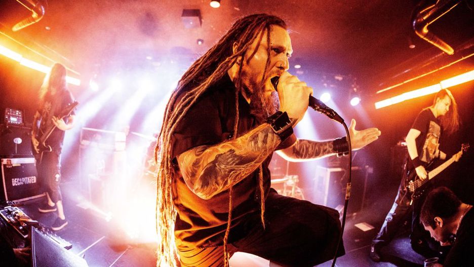 Zespół Decapitated podczas jednej z tras koncertowych.
