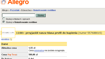 Kupić sobie tożsamość - czy tylko znajomych? 1