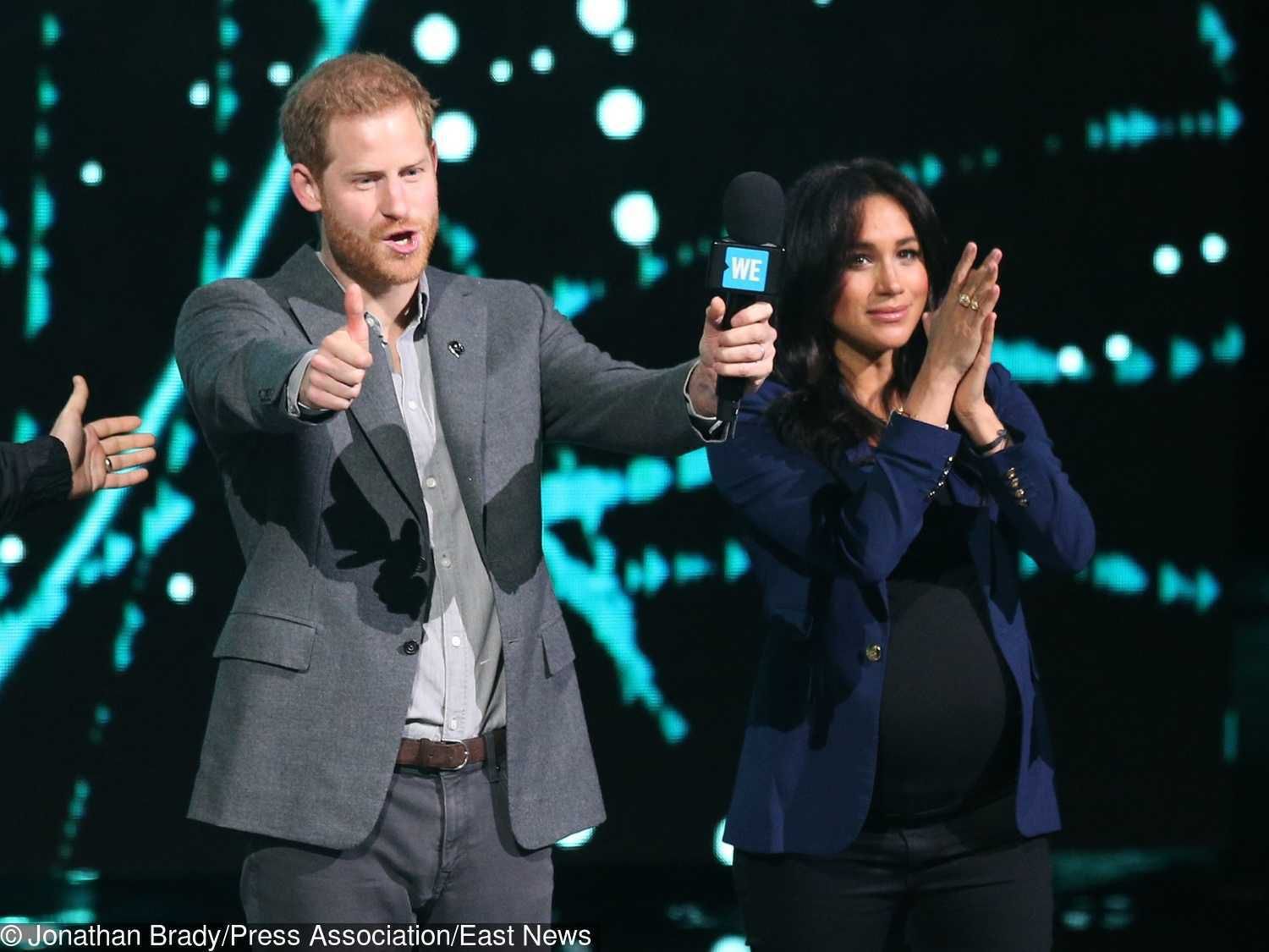 Meghan Markle i książę Harry na gali We Day w Londynie