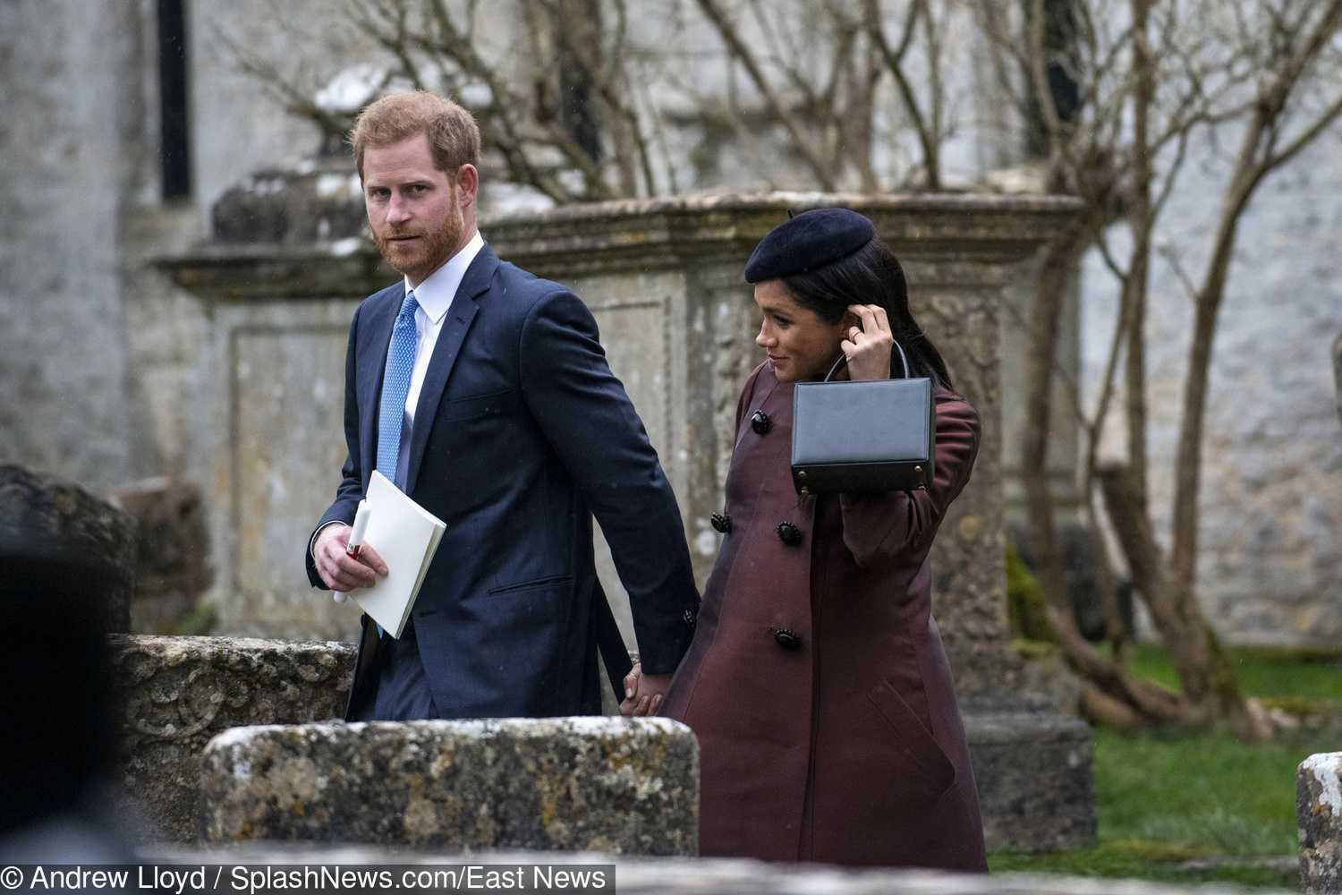 Meghan Markle, książę Harry - chrzest córki Zary Tindall