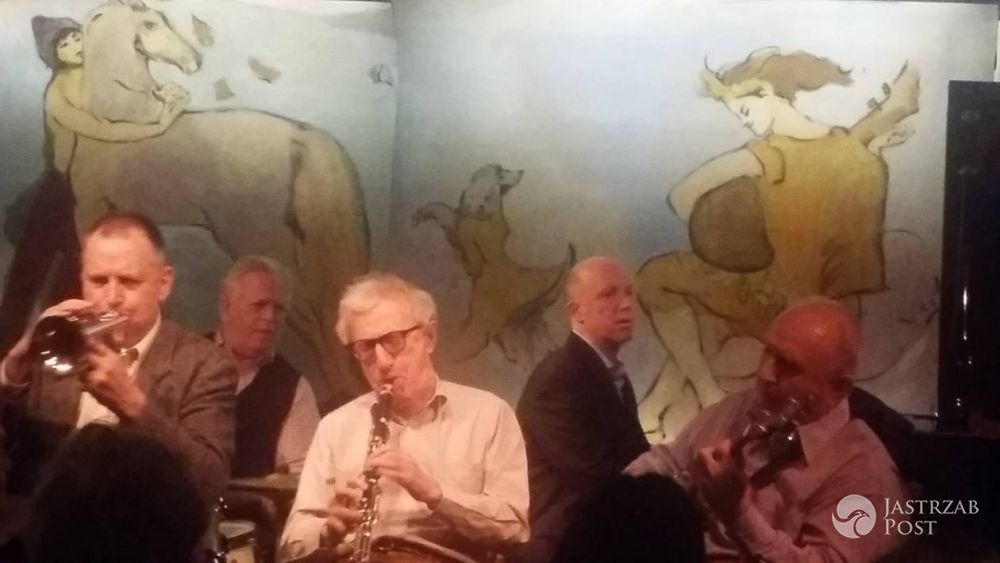Woody Allen na koncercie w Nowym Jorku