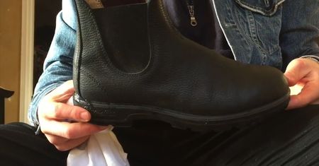 Zabezpiecz buty przed solą