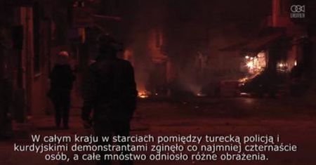 Brutalne zamieszki w Turcji, gdzie Kurdowie szukają schronienia przed dżihadystami z ISIL