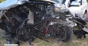 Wypadek w Tczewie. Kierowca miał cztery promile, nie miał za to uprawnień, ani ubezpieczenia