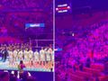 Nagrał, co działo się we Włoszech. Sceny podczas Mazurka Dąbrowskiego