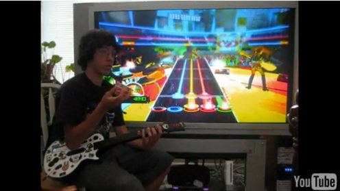 Orgia kolorów: Guitar Hero na expercie + 2 kostki Rubika 1