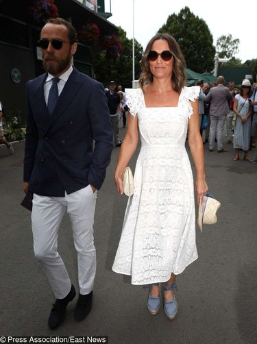 Pippa Middleton w ciąży na Wimbledonie