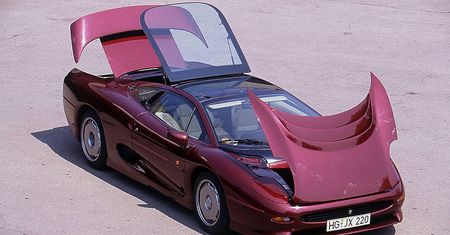 Jaguar XJ220 - zbyt ambitny plan | Lekcja historii
