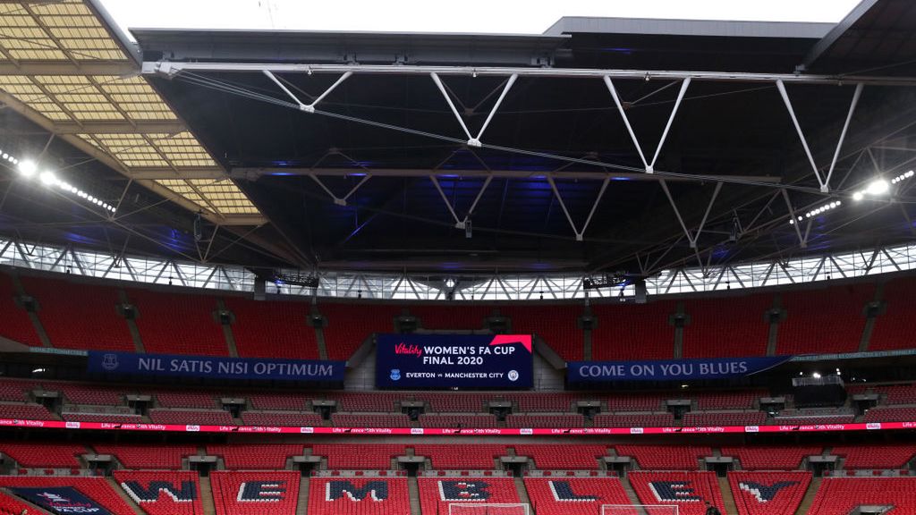 Getty Images /  Catherine Ivill / Na zdjęciu: trybuny Wembley