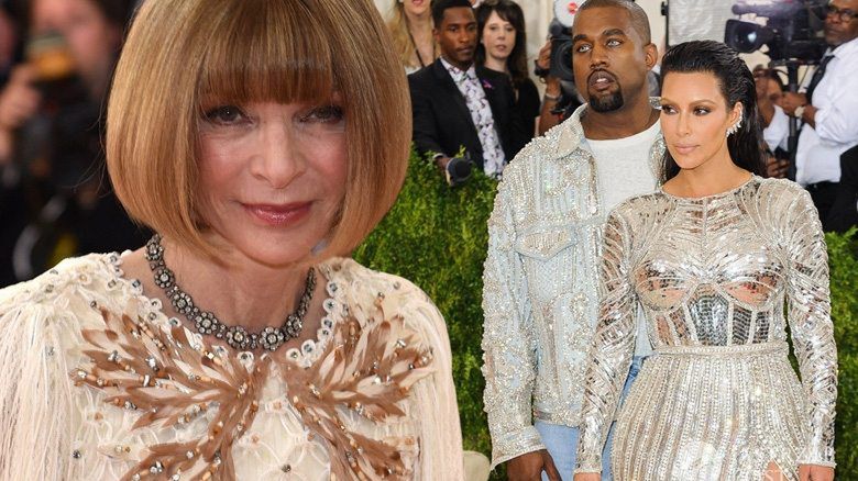 Anna Wintour do Kim Kardashian i Kanye Westa (fot. East News)