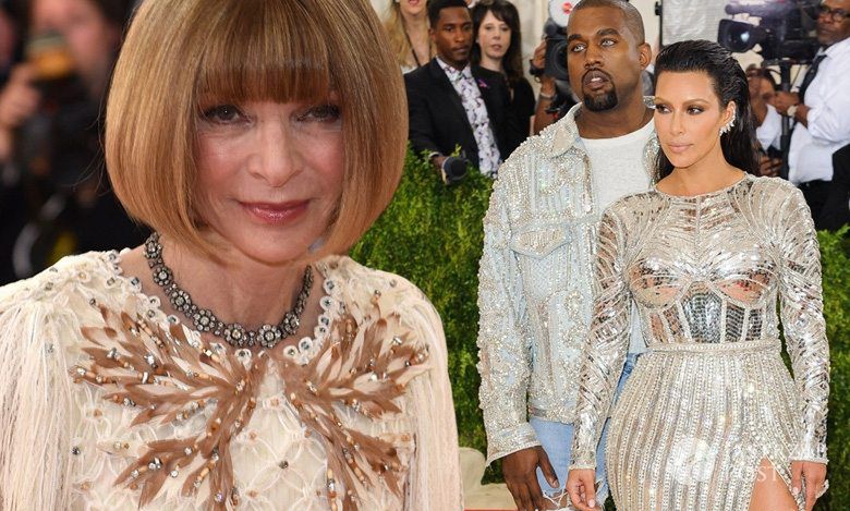 Anna Wintour do Kim Kardashian i Kanye Westa (fot. East News)