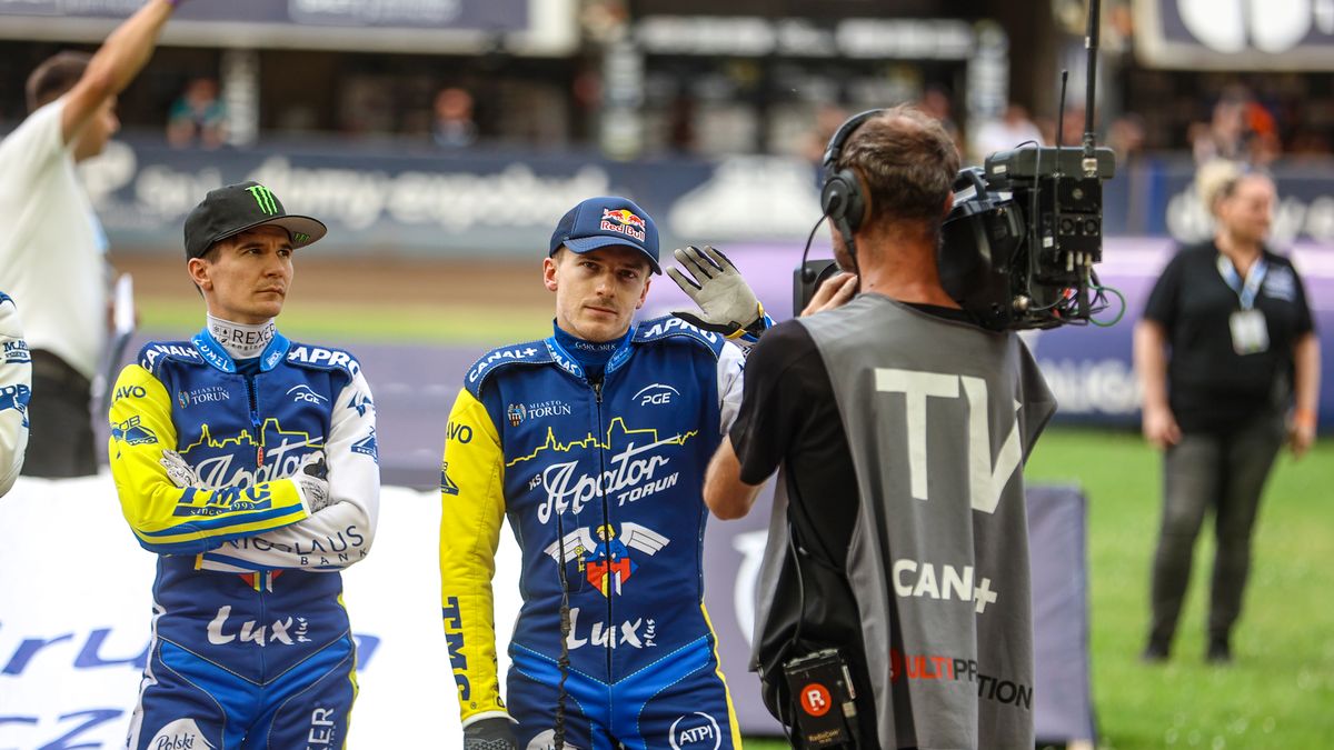 WP SportoweFakty / Julia Lambert / Na zdjęciu: Patryk Dudek (z lewej) i Robert Lambert (z prawej)