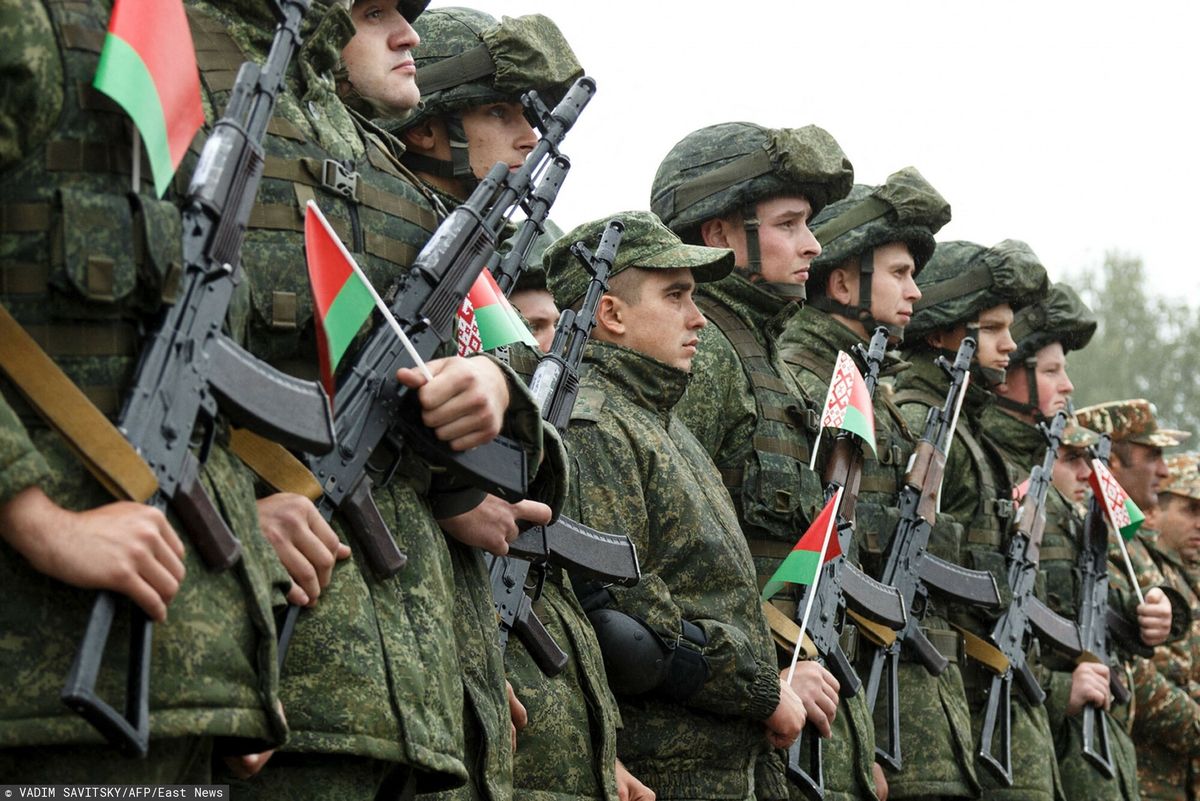 Działania białoruskich żołnierzy 
