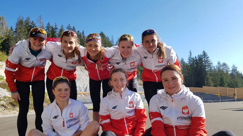 Zdjęcie okładkowe artykułu: Materiały prasowe / PZBiath / Na zdjęciu: biathlonowa reprezentacja Polski kobiet