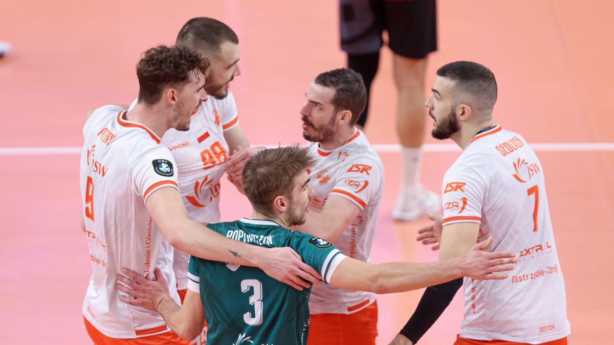 PAP / Michał Meissner / Na zdjęciu: siatkarze Jastrzębskiego Węgla