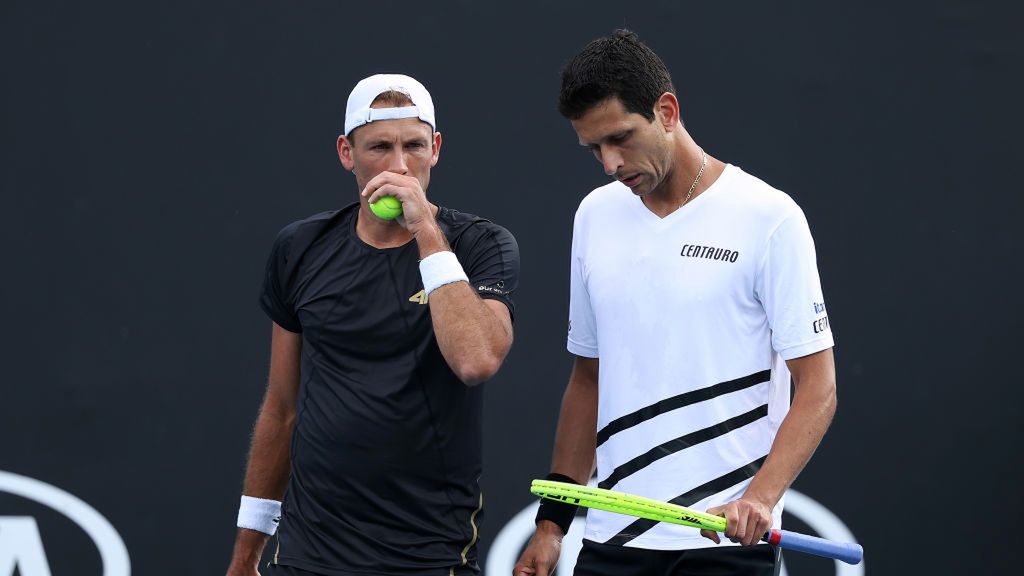 Getty Images / Mark Kolbe / Na zdjęciu: Łukasz Kubot i Marcelo Melo