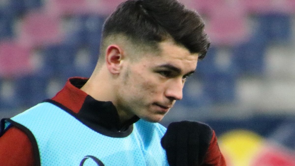 Brahim Diaz przed meczem europejskich pucharów