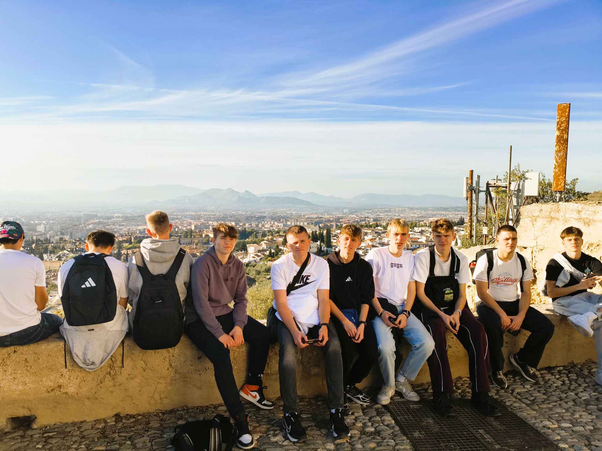 Uczniowie podczas programu ERASMUS+