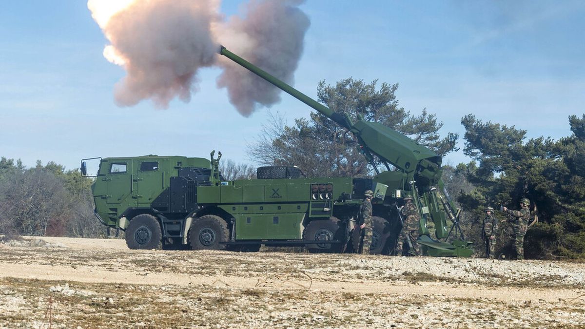 CAESAR w wersji 8x8 podczas pracy