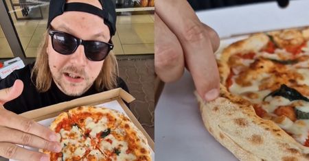 Zamówił pizzę i nie wierzył. "Najdroższa, jaką jadłem na stacji benzynowej"