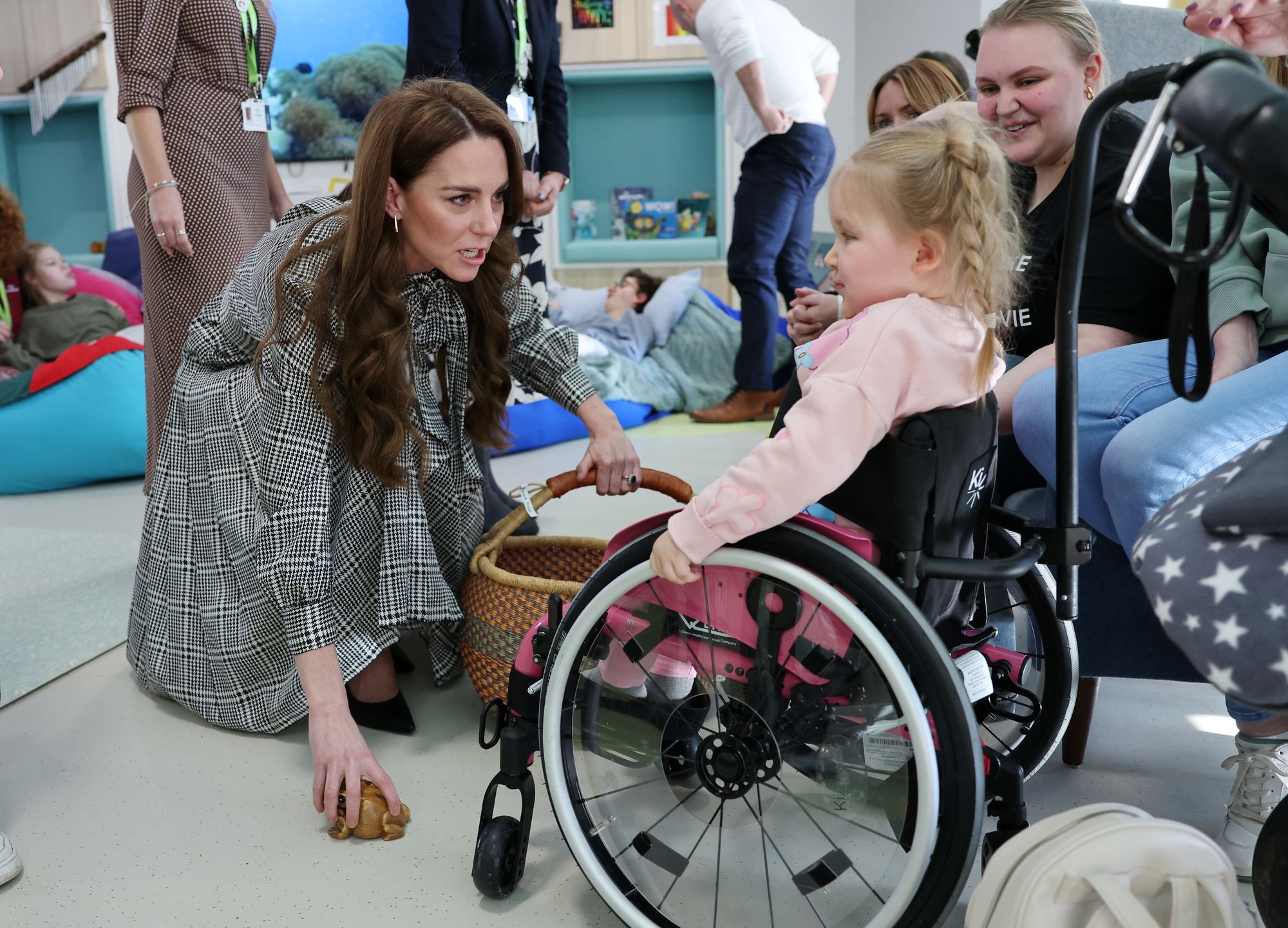 Księżna Kate na spotkaniu w hospicjum dla dzieci