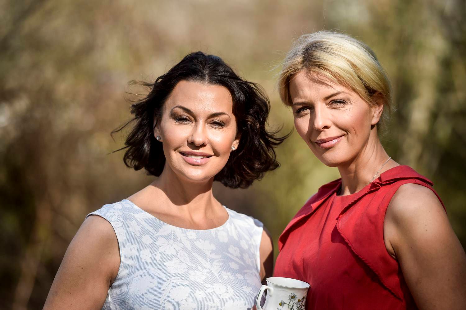 Anna Popek i Magdalena Krupa w jednej sesji zdjęciowej